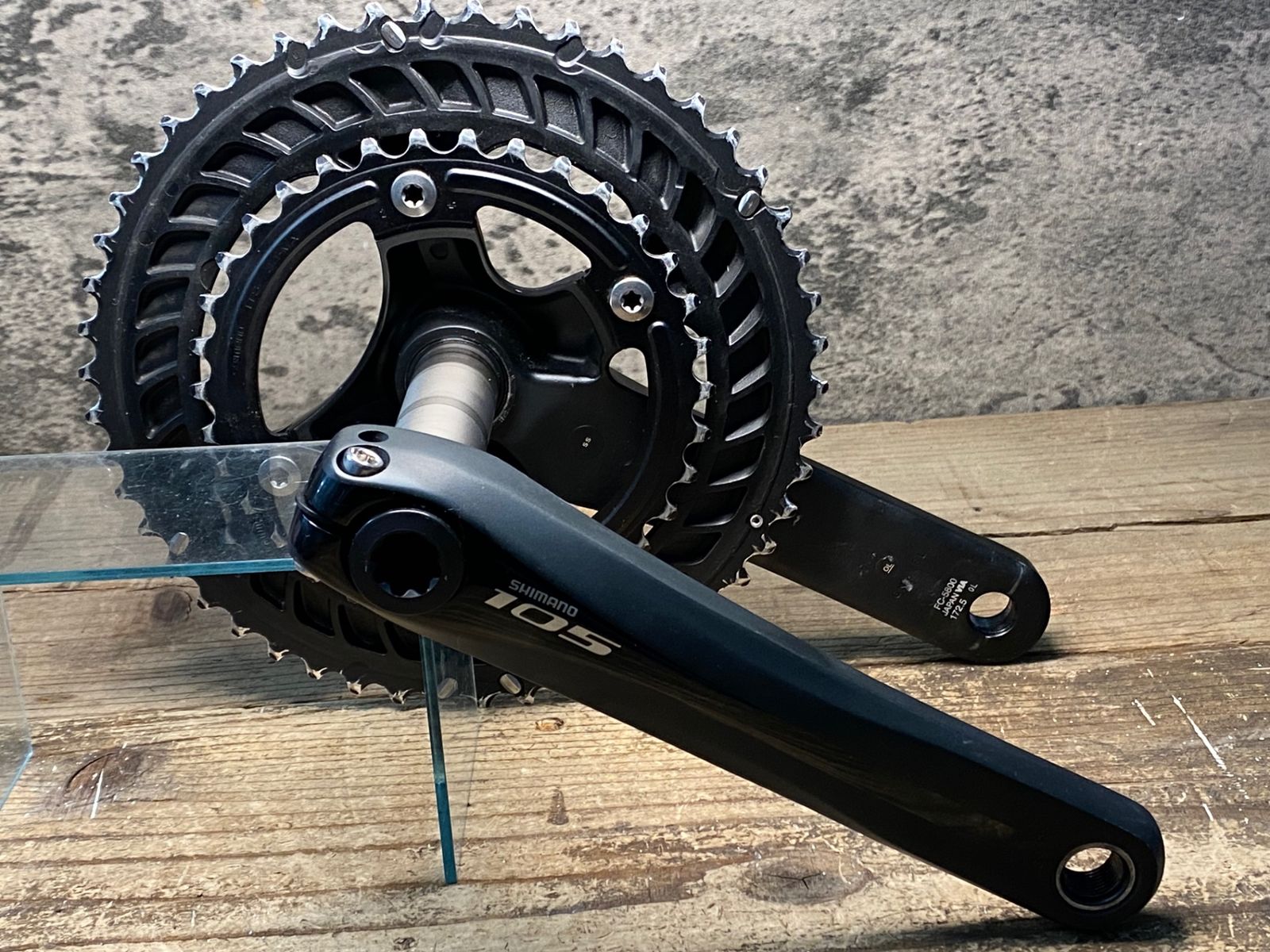 JC711 シマノ SHIMANO 105 FC-5800 クランクセット 172.5mm 50