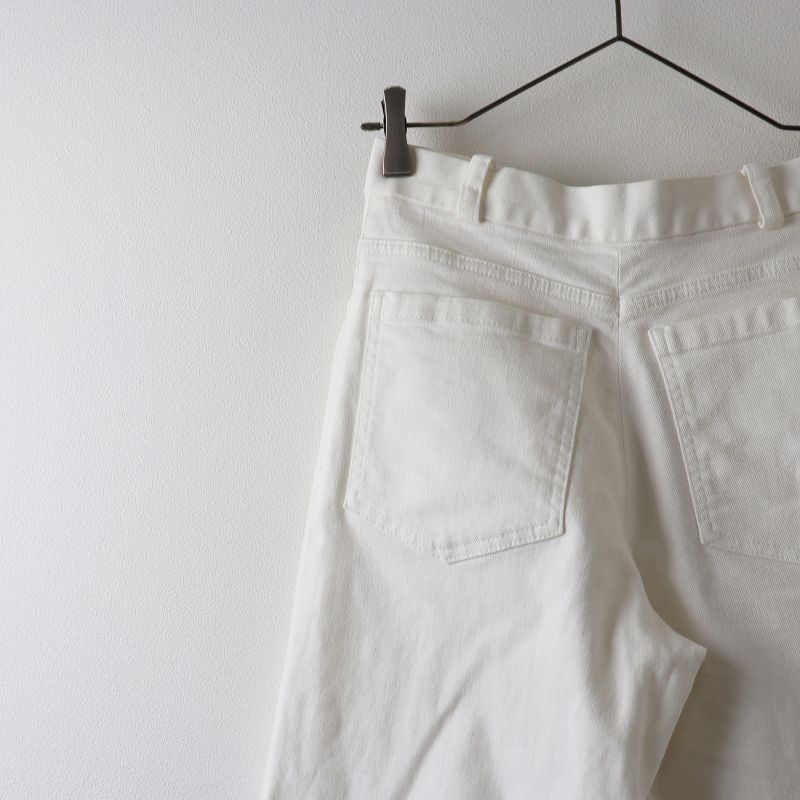 Deuxieme Classe CELERI WHITE DENIM - パンツ