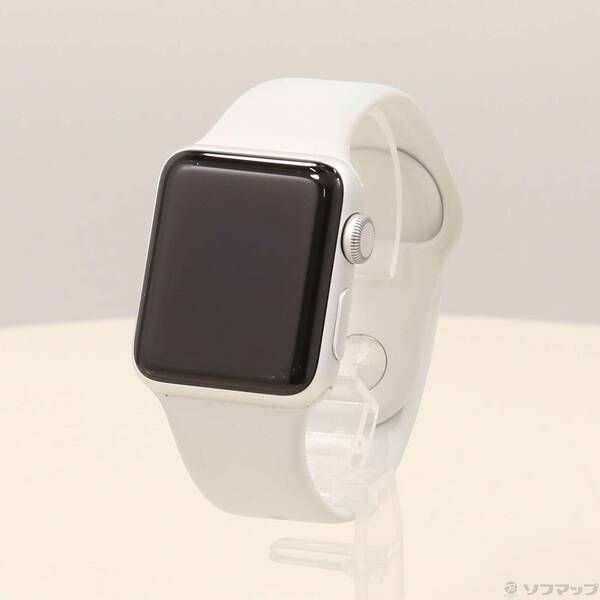 中古品〕 Apple Watch Series 3 GPS 38mm シルバーアルミニウム 中古品〕 Apple Watch Series 3 GPS 38mm シルバーアルミニウム