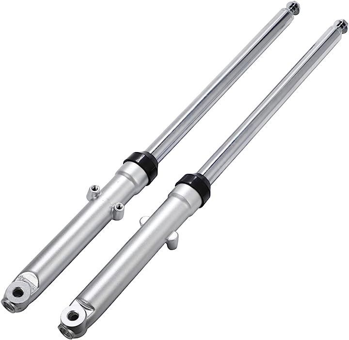 KURT ECP ホンダ ハンターカブ CUB CT90 | CT110 CG125 27インチ フロントフォーク オイルショック アブソーバー インナーチューブ 27mm サスペンション|サス 高寿命 社外 カスタム 左右セット シルバー