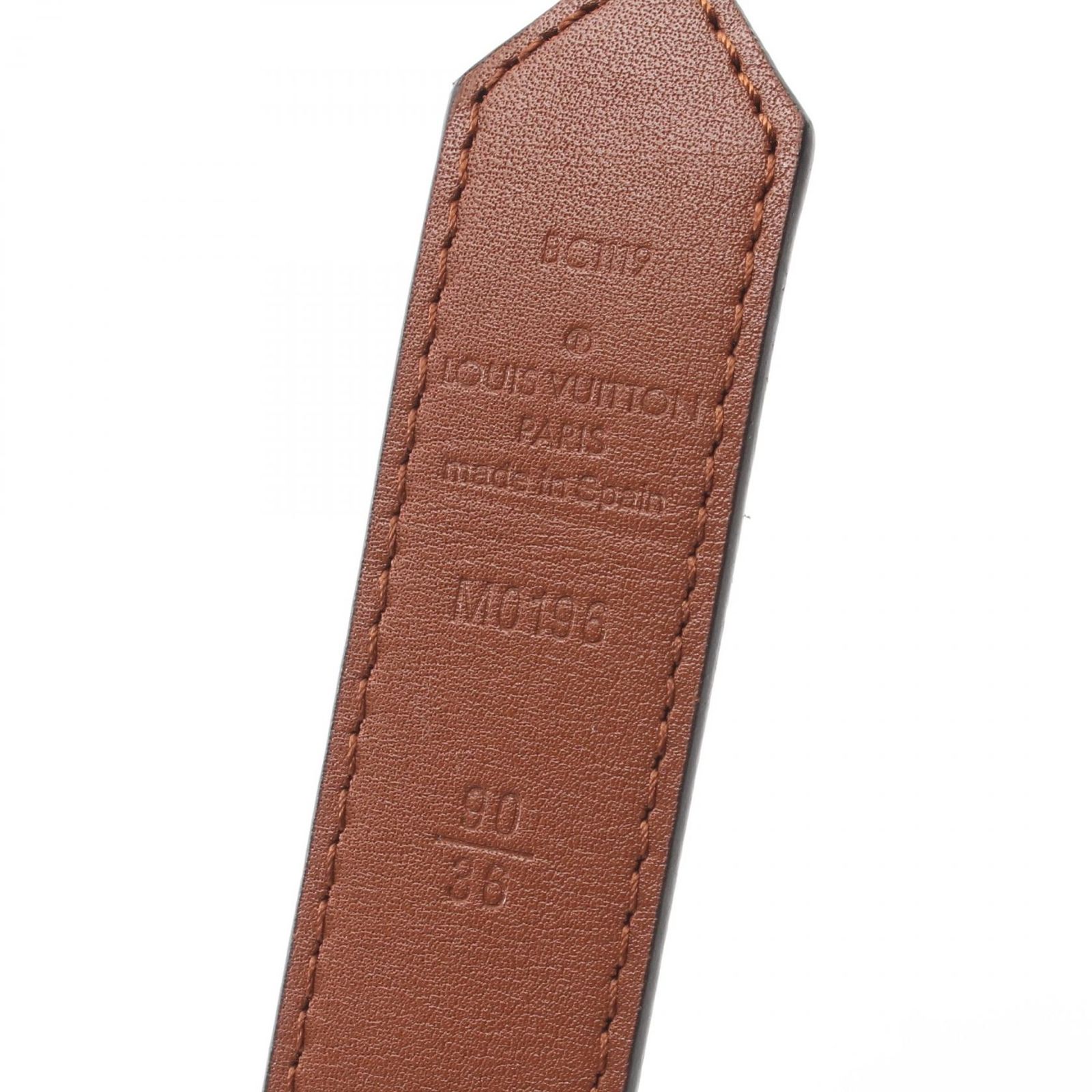 ルイ・ヴィトン LOUIS VUITTON ベルト ドーフィーヌ 25MM リバーシブル