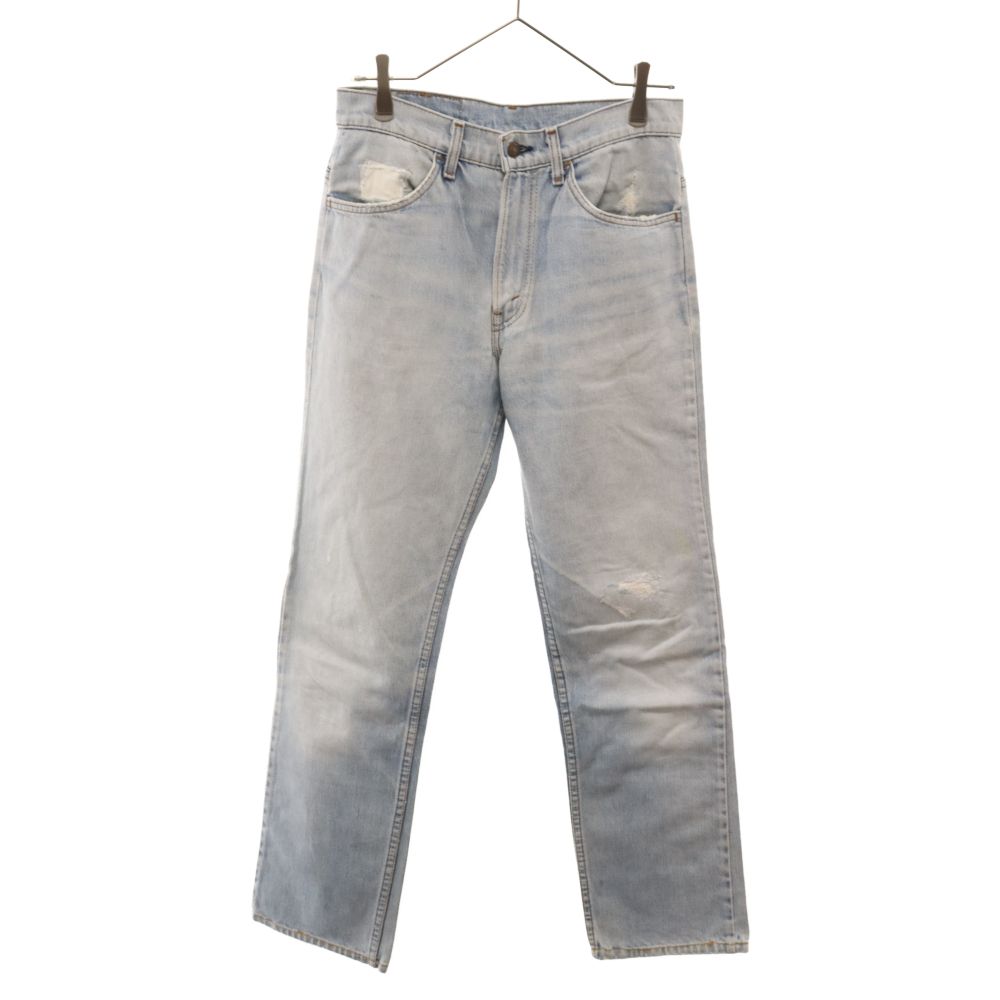 Levi's (リーバイス) 80s VINTAGE 519 スモールe デニムパンツ インディゴブルー