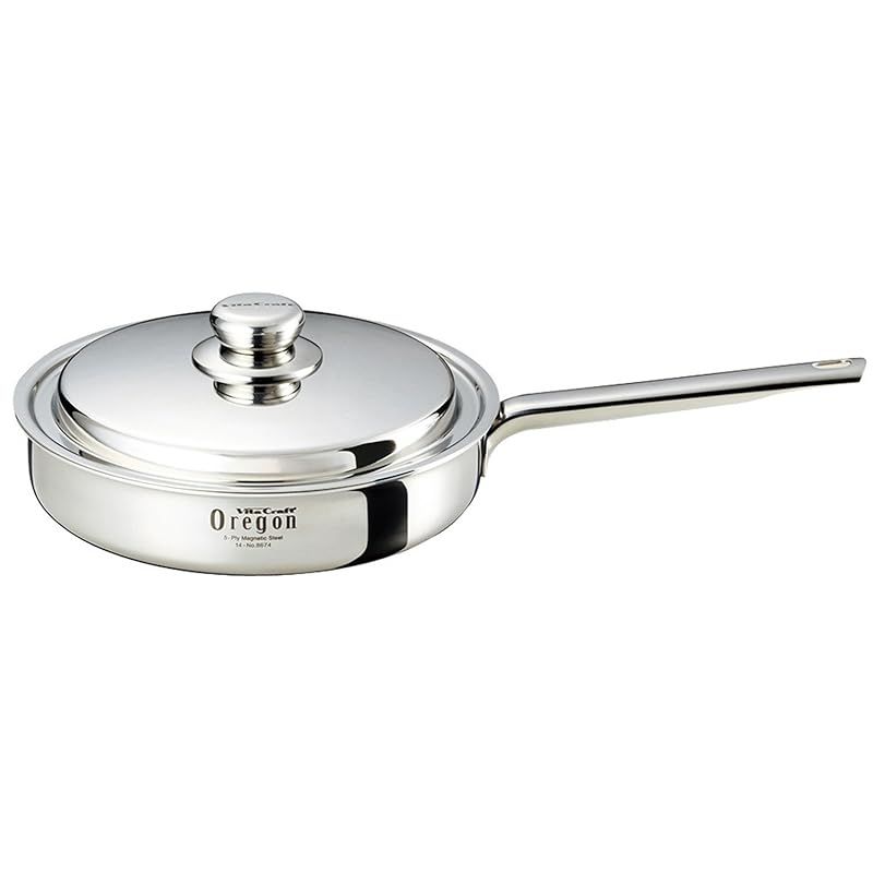 ビタクラフト フライパン 25.5cm オレゴン レシピ付 8674 シルバー 0