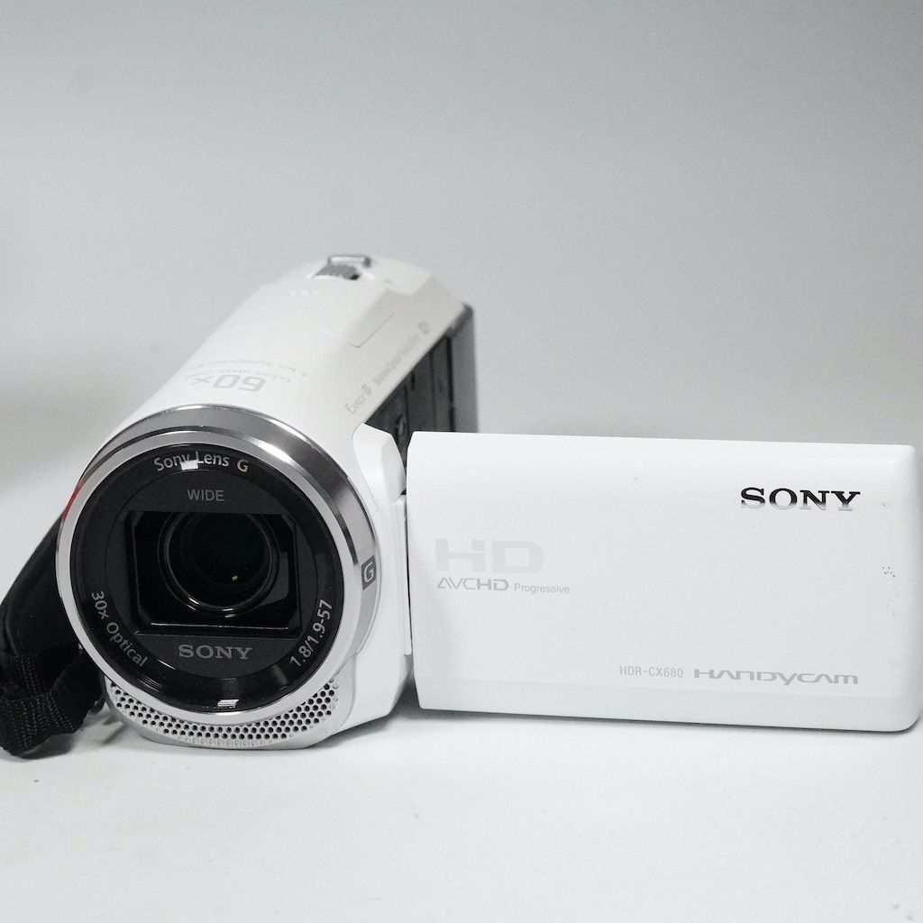 SONY ソニー HDR-CX680 ホワイト 返金保証 |2247