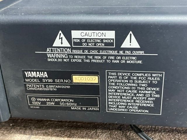 ヤマハ シンセサイザー YAMAHA SY99 スーパー プロフェッショナル モデル 楽器 514336 WWW_TRAVELLANDINDIA_COM