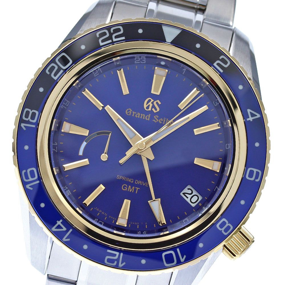 セイコー SEIKO SBGE248/9R66-0AW0 グランドセイコー マスターショップ限定モデル K18YGベゼル GMT スプリングドライブ メンズ良品箱付き_826953