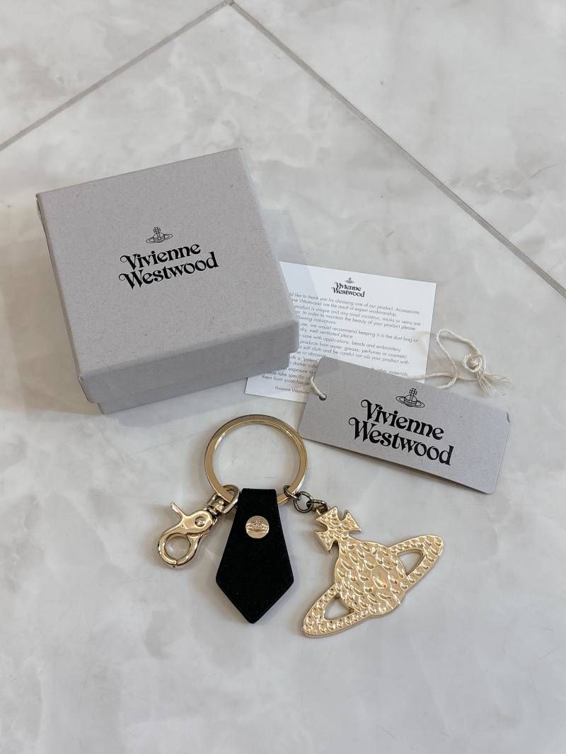 Vivienne Westwood ヴィヴィアンウエストウッド キーリング キーホルダー ゴールドブラック