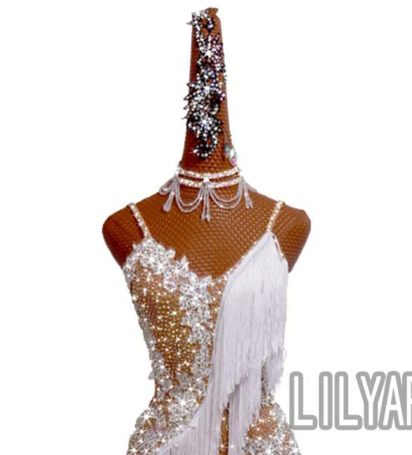 ラテンワンピースドレス