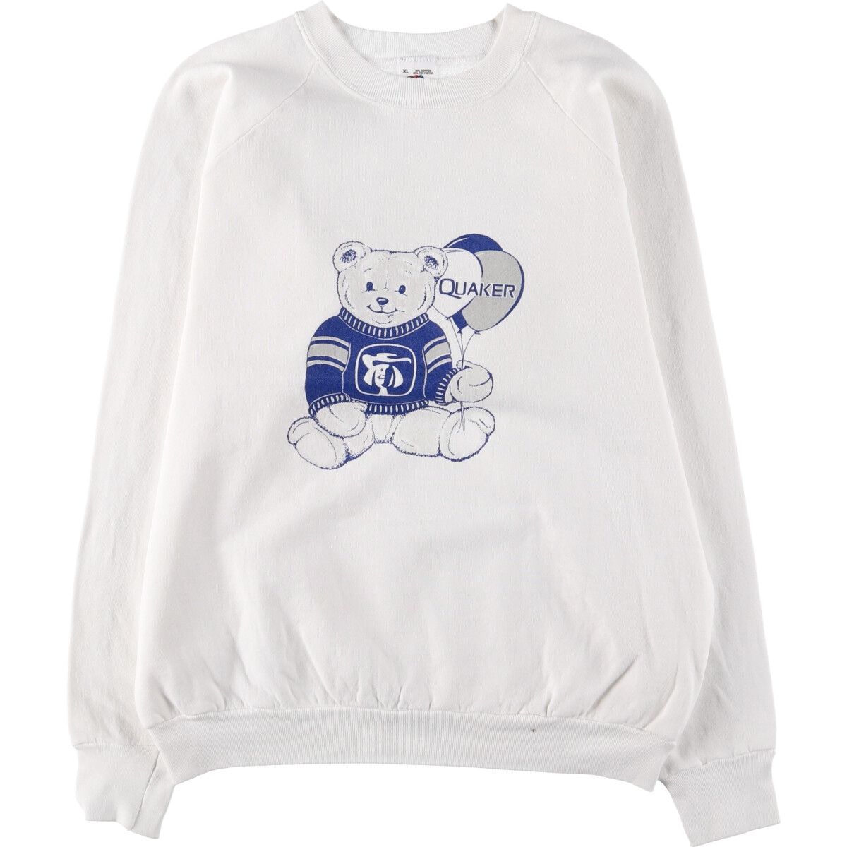 古着 90年代 フルーツオブザルーム FRUIT OF THE LOOM プリントスウェットシャツ トレーナー USA製 メンズXL相当 ヴィンテージ/eaa489816