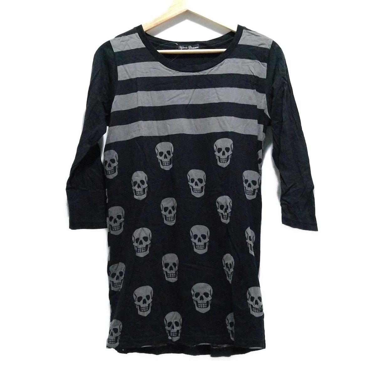 HYSTERIC GLAMOUR 総柄7分袖チュニック HYSTERIC GLAMOUR 総柄7分袖チュニック