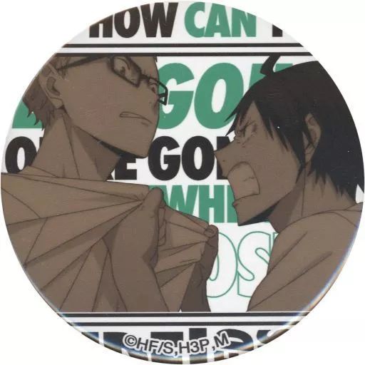 ハイキュー 月島蛍 山口忠WEGOコラボ 缶バッジ 中古】バッジ・ピンズ 月島蛍＆山口忠 缶バッジ 「ハイキュー!!×WEGO