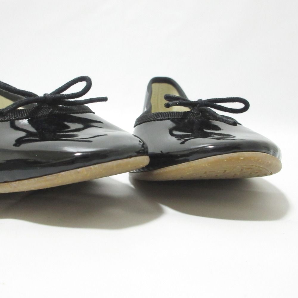 美品 Repetto レペット エナメル バレエシューズ フラットパンプス