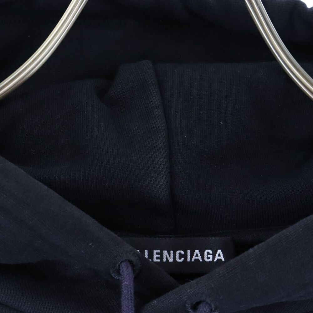 BALENCIAGA (バレンシアガ) 18AW ケリング ロゴプリントパーカー