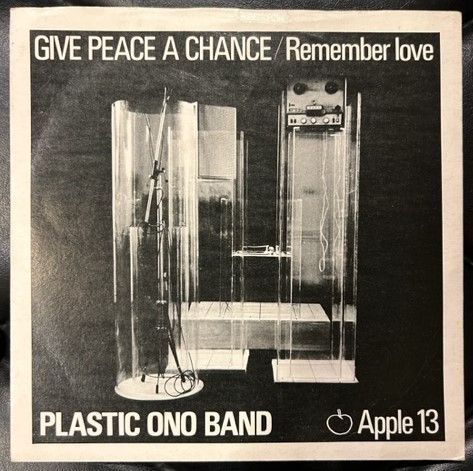 UK盤】PLASTIC ONO BAND 「Give Peace A Chance / Remember Love」 7