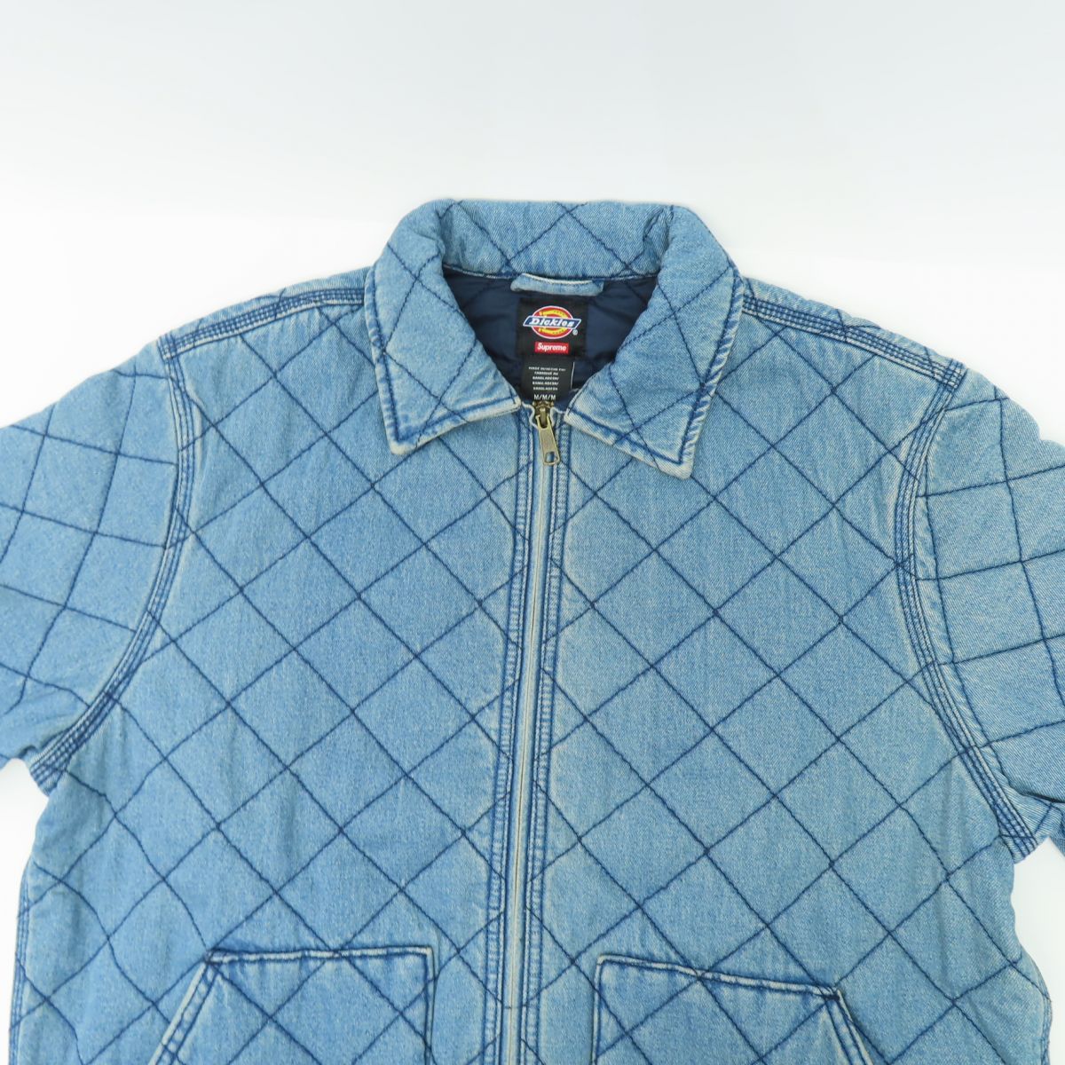 Supreme×Dickies Quilted Denim Work Jacket シュプリーム ディッキーズ キルト デニムワークジャケット  Mサイズ ※中古 - メルカリ