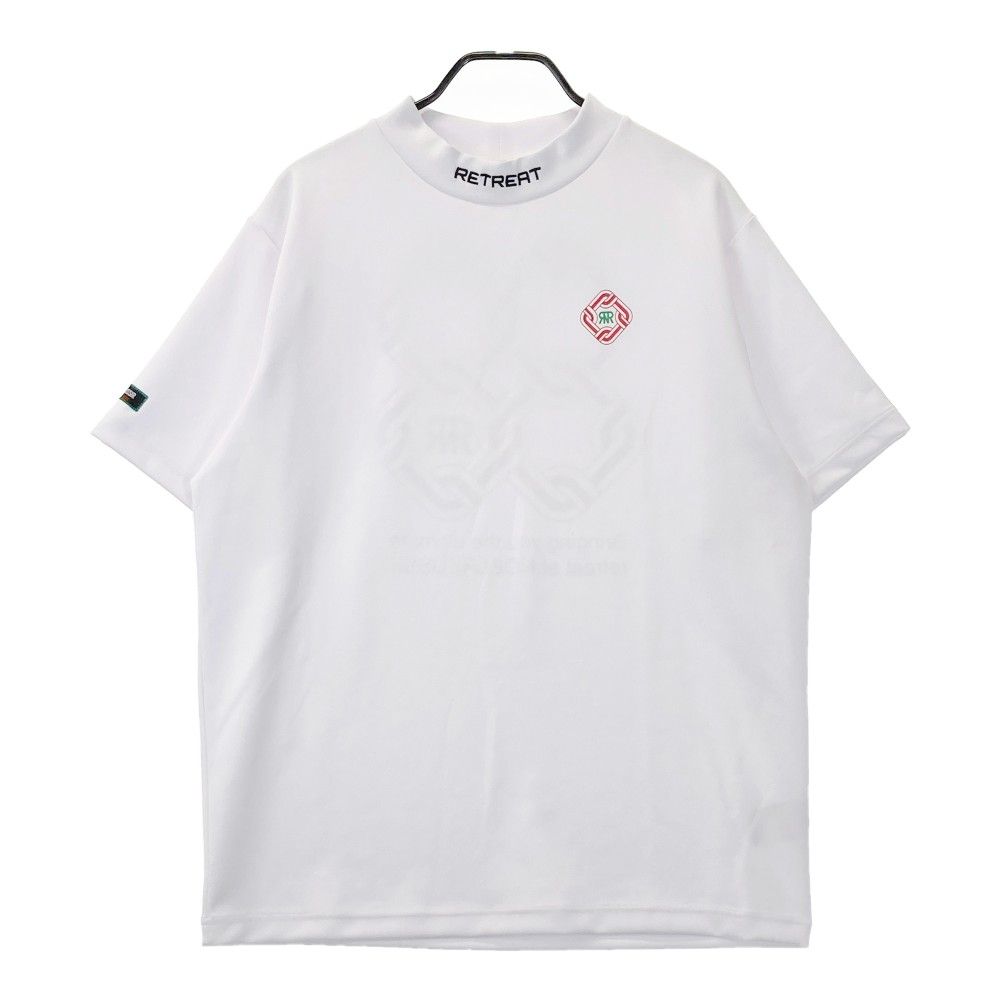 サイズ：3 NOEL REUSSIR ノエルレシール  ハイネック 半袖Tシャツ  ホワイト系 [240101503846] ゴルフウェア メンズ ストスト サイズ：3 NOEL REUSSIR ノエルレシール ハイネック 半袖Tシャツ