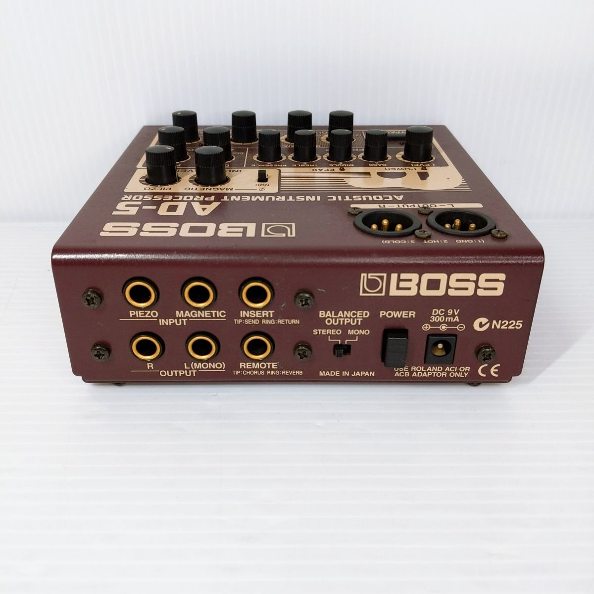 中古品】BOSS ボス AD-5 Acoustic Instrument Processor