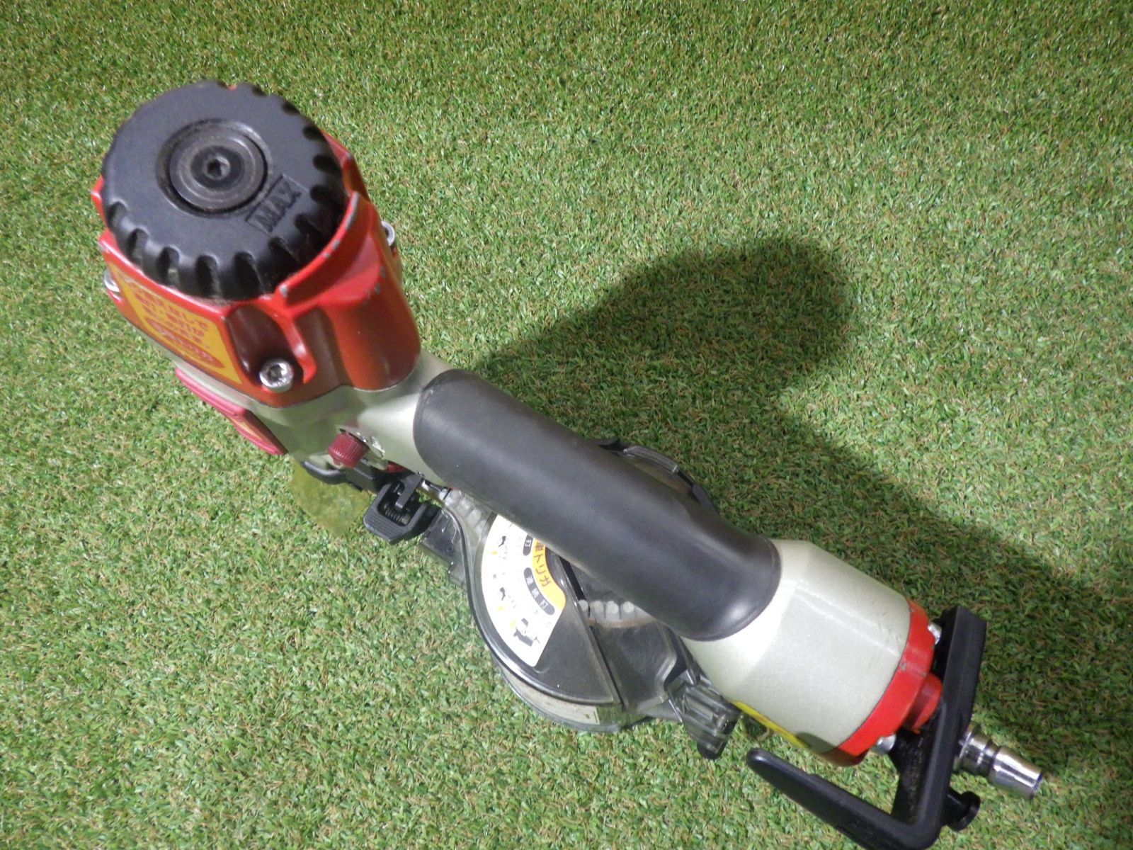 マックス MAX 常圧コイルネイラ CN-450S FP ケース付 動作 済 エアーツール 大工道具 品 HRDEVELOPMENT_JP