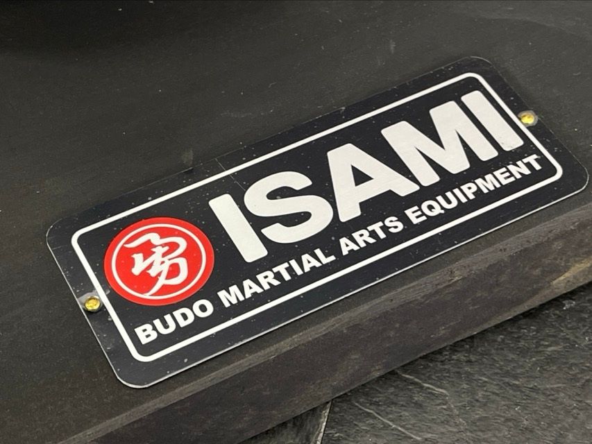 ISAMI ゴング　木製ハンマー付き ゴング 【中古】ISAMI イサミ 格闘技 プロレス ボクシング 木槌