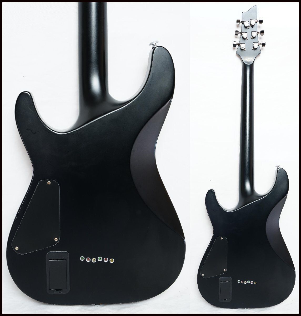 ☆Schecter☆DAMIEN PLATINUM SATIN BLACK EMGピックアップ搭載