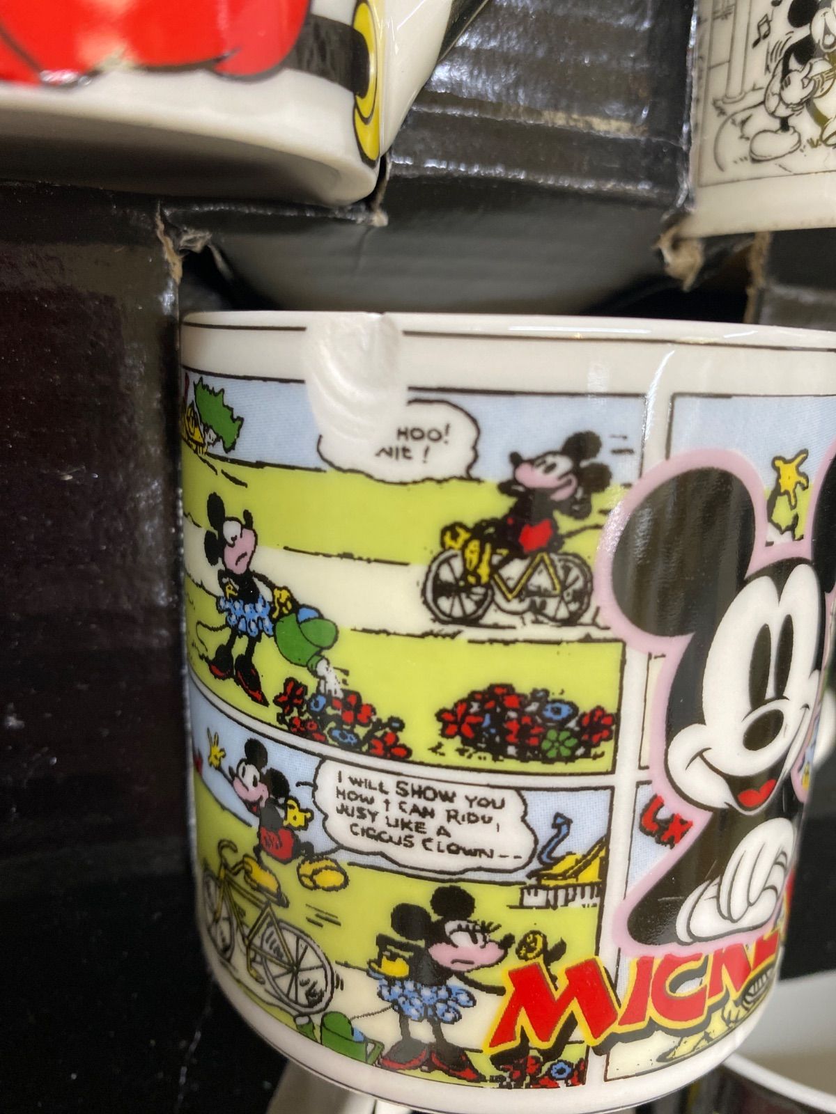 L5-44】◇ ディズニー関連食器類 ミッキーマウス スーベニア