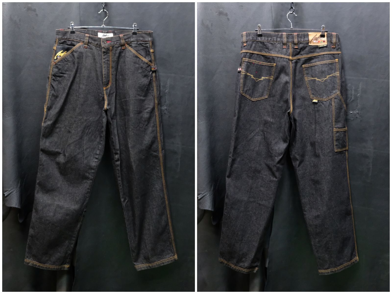 fubu w50 ブラックデニム　bboy fubu w50 ブラックデニム bboy