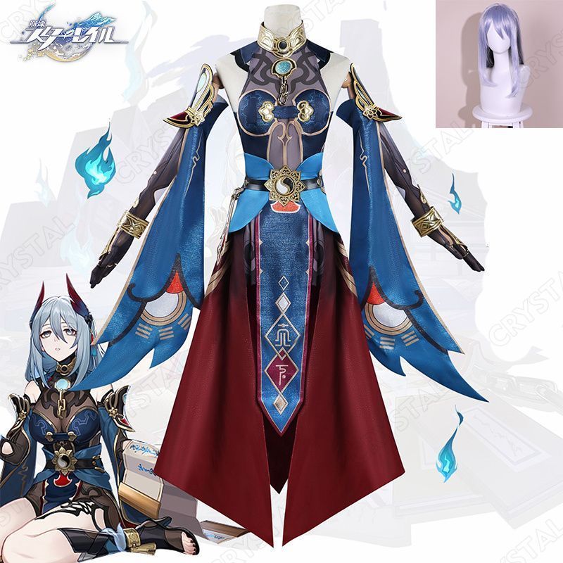 崩壊 スターレイル 寒鴉|カンア コスプレ衣装 ウイッグ付き 崩壊 スターレイル ヒロイン Hanya コスプレ衣装 コスチューム ハロウィン クリスマス 制服 大人 子供 cosplay イベント