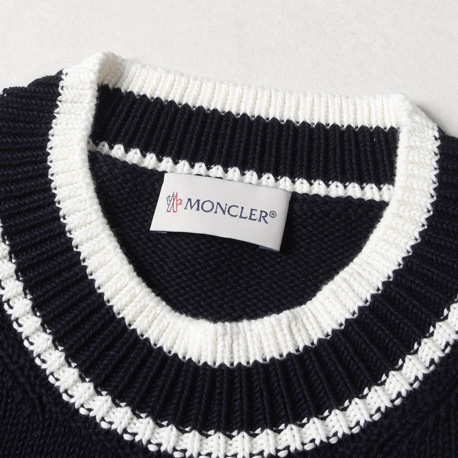 新品 MONCLER モンクレール ニット サイズ:L 23AW モノグラムパッチ 