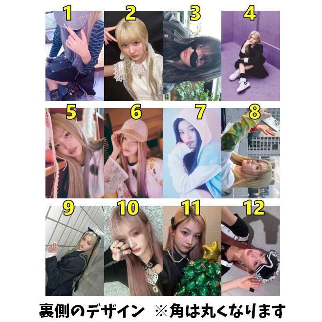 K-POP グッズ ILLIT アイリット IROHA イロハ トレカ 風 フォトカード