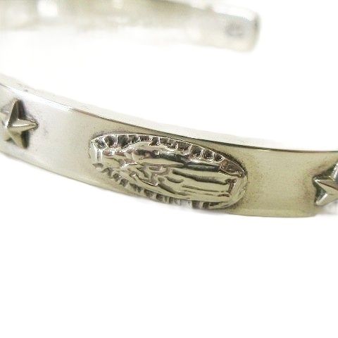 ワコマリア WACKO MARIA STAR&MARIA BANGLE スター-マリア バングル 925 シルバー ケース付き