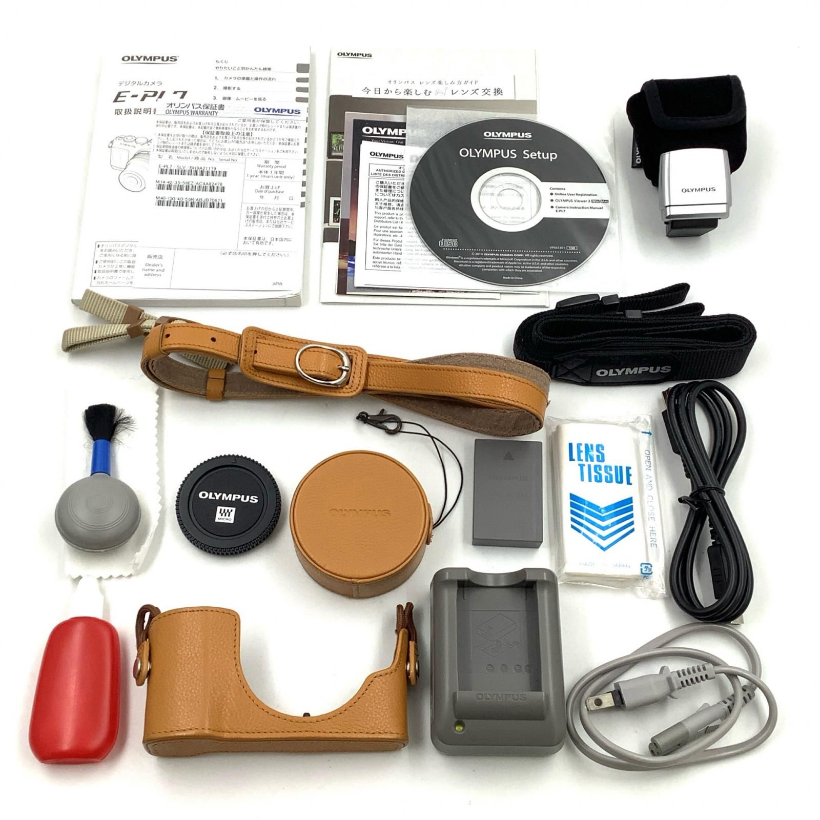  OLYMPUS デジタル一眼 PEN Lite E PL 7 ボディ シルバー ミラーレス一眼 デジタルカメラ