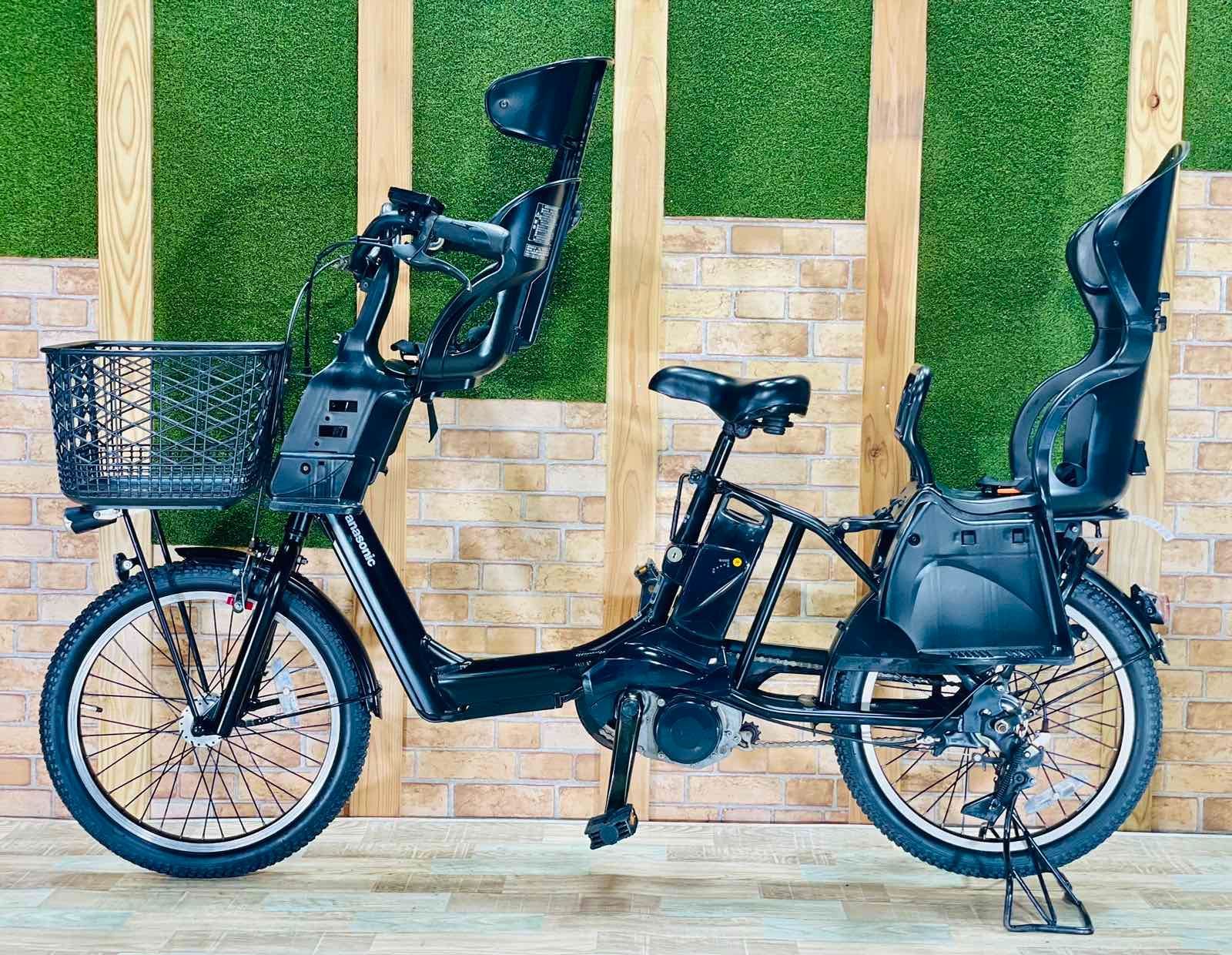 【大幅値引き可】【人気色】パナソニック 電動アシスト自転車 子供乗せ 13.2AHバッテリー H0843
