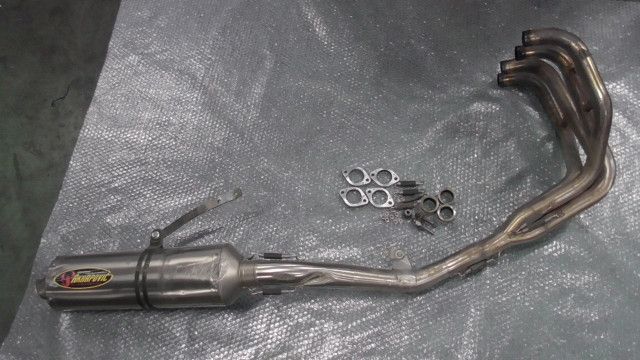 CB400SF VTEC NC39 の マフラー AKRAPOVIC 傷 凹み 穴:#1679529951