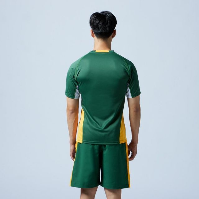 カンタベリー CANTERBURY RG33203 PRACTICETEE(SEMI- フォレストグリーン(49) ラグビー ジャージ ラグビージャージ  Tシャツ 半袖 シャツ 遮熱 抗菌 防臭 ドライ 汗 ニオイ べたつき 軽減 練習着 合宿 部活 - 安い取扱店