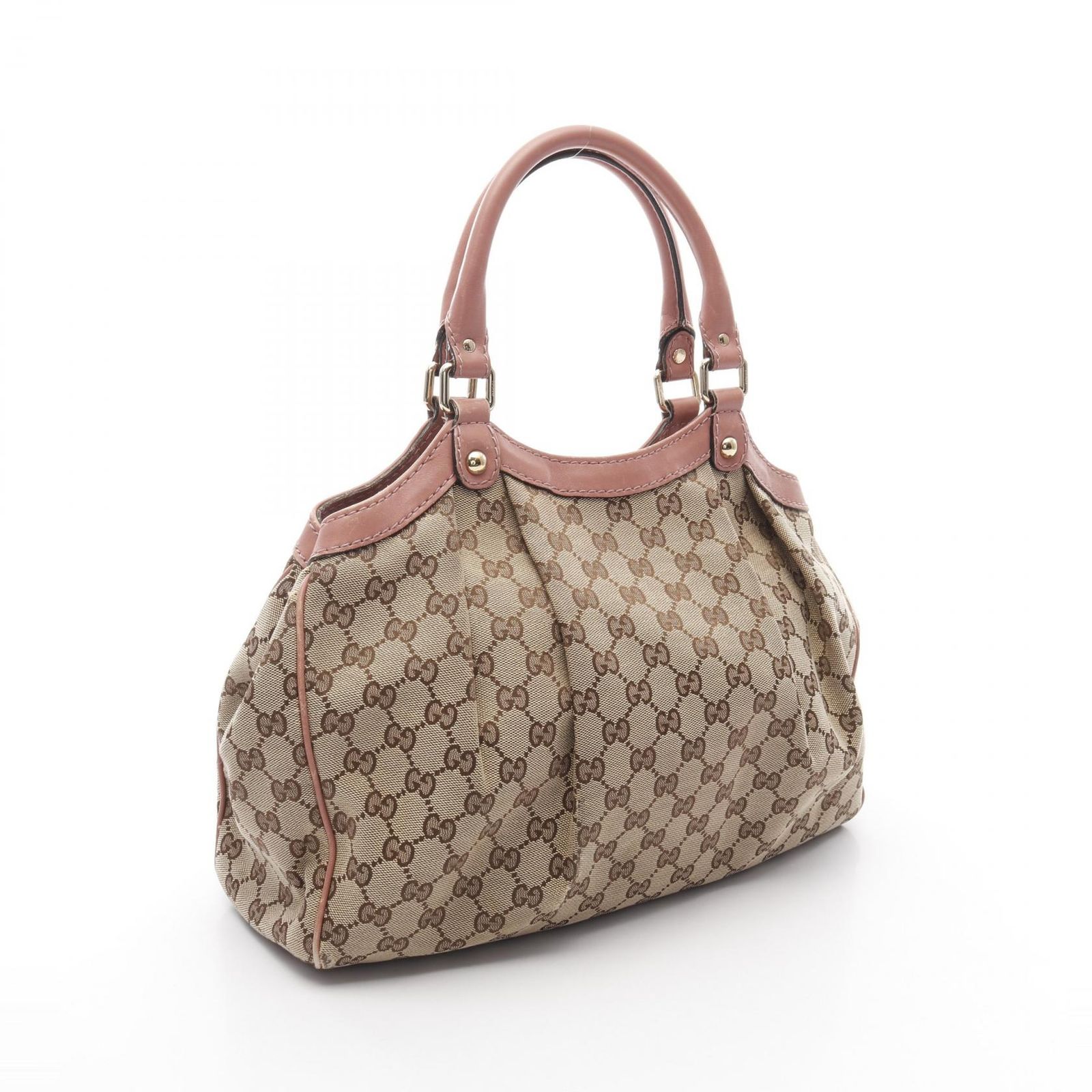 GUCCI スーキー ハンドバッグ GGキャンバス 211944 GUCCI（グッチ） スーキー ハンドバッグ GGキャンバス 211944 ベージュ