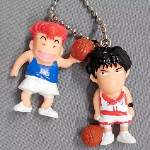 中古】キーホルダー・マスコット(キャラクター) 桜木花道＆流川楓