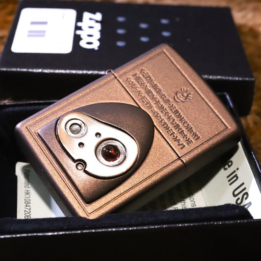ZIPPO 天空の城 ラピュタ ロボット兵 アンティーク仕様 真鍮 ジッポ 