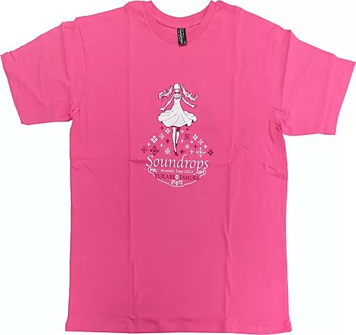中古】Tシャツ 田村ゆかり Tシャツ ピンク Lサイズ 「田村ゆかり