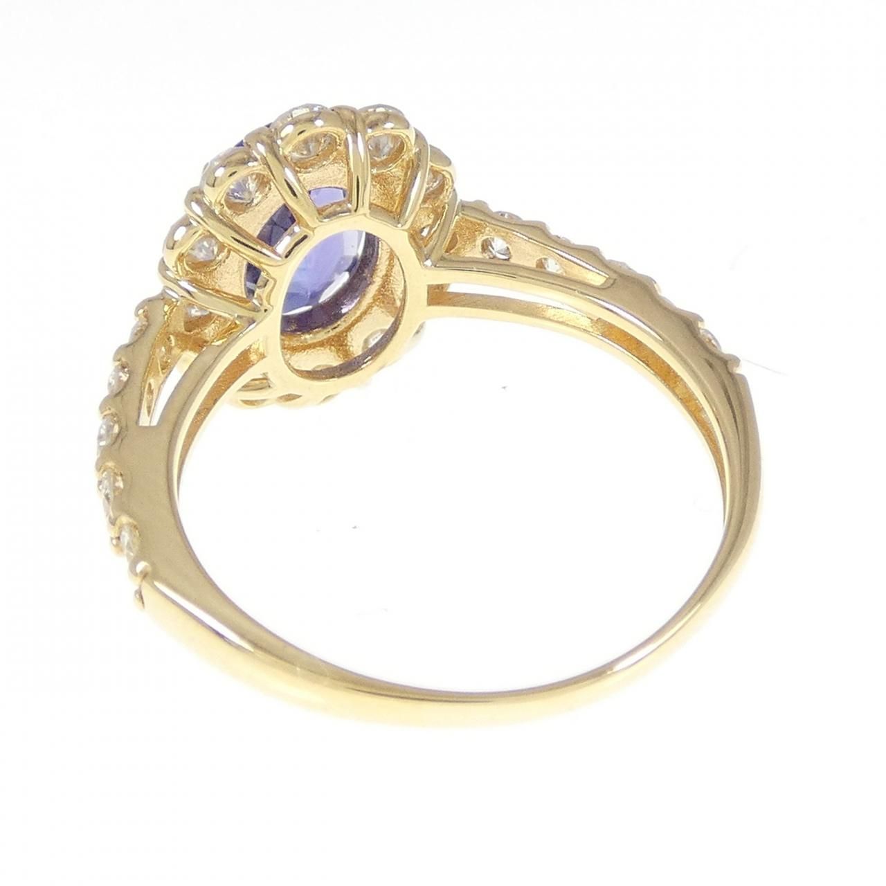 K18YG タンザナイト リング 1.20CT - メルカリ 