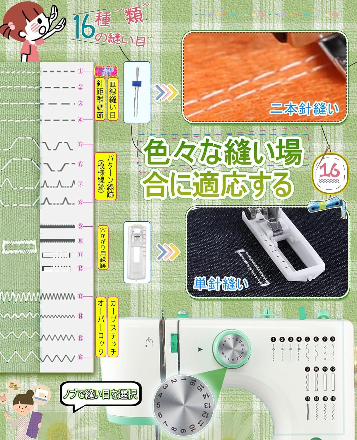 JUNHOTAI ミシン