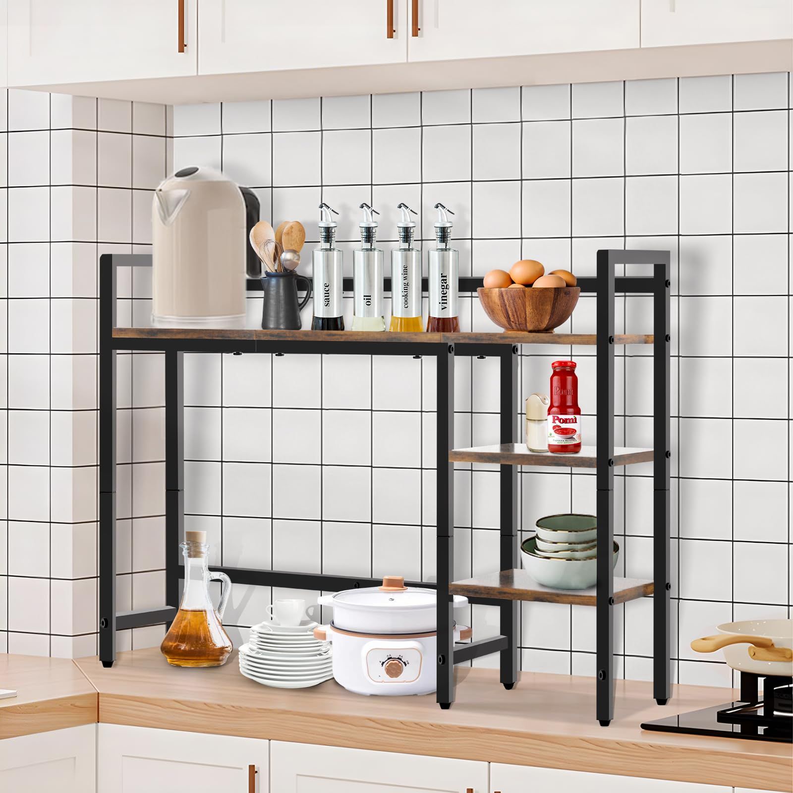 デスク上収納ラック