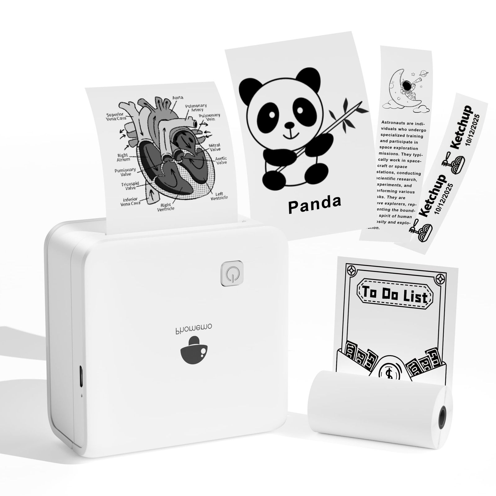 在宅勤務 自宅学習 学生向 勉強 手帳 オフィス メモ 領収書 ラベル ノート Bluetooth接続 写真印刷 白黒 プレゼント 感熱 ポケットプリンター プリンター ステッカー メモプリンター 多国言語対応APP ミニフォトプリンター ポータブル式 スマホ