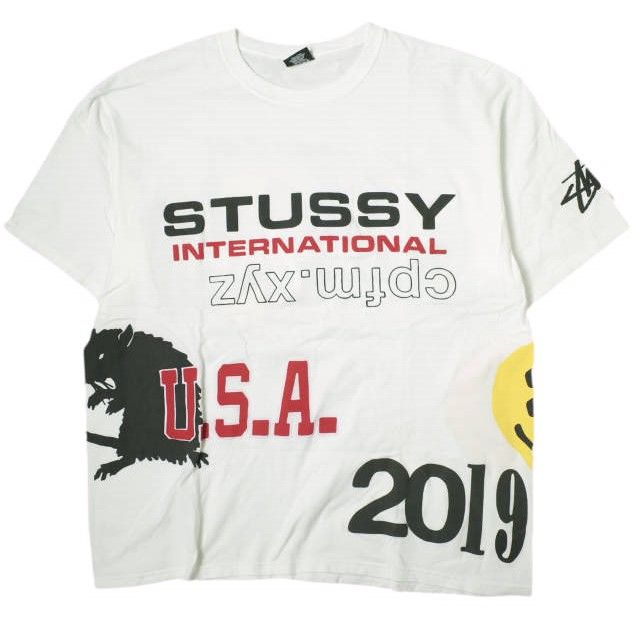 Stussy x Cactus Plant Flea Market ステューシー 半袖Tシャツ 4th of July with Cactus Plant Flea Market & DSM – Stüssy