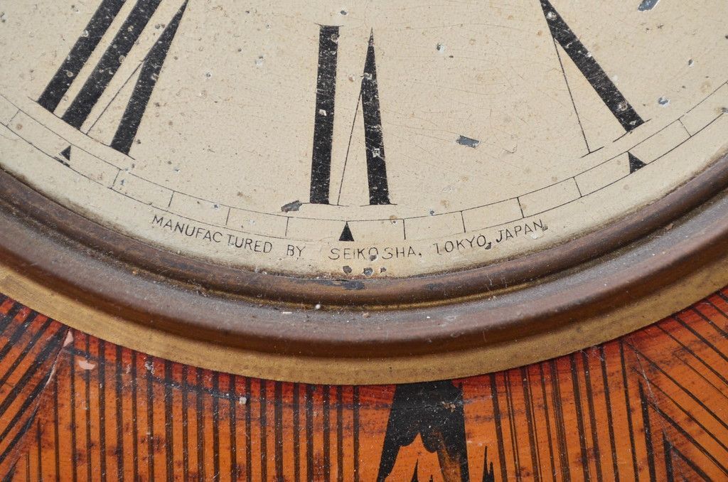 ☆事前問合せ必須☆ 精工舎 SEIKOSHA セイコー 八角時計 和製