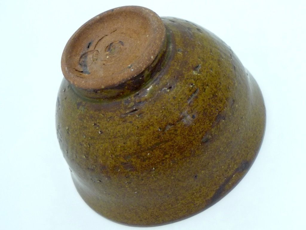 刷毛目抹茶碗　美術品 刷毛目抹茶碗 美術品 抹茶碗 青釉白刷毛目 | 西川貞三郎