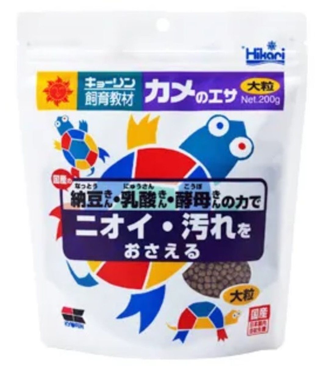同梱不可 30個セット キョーリン ひかりカメのエサ大粒200g