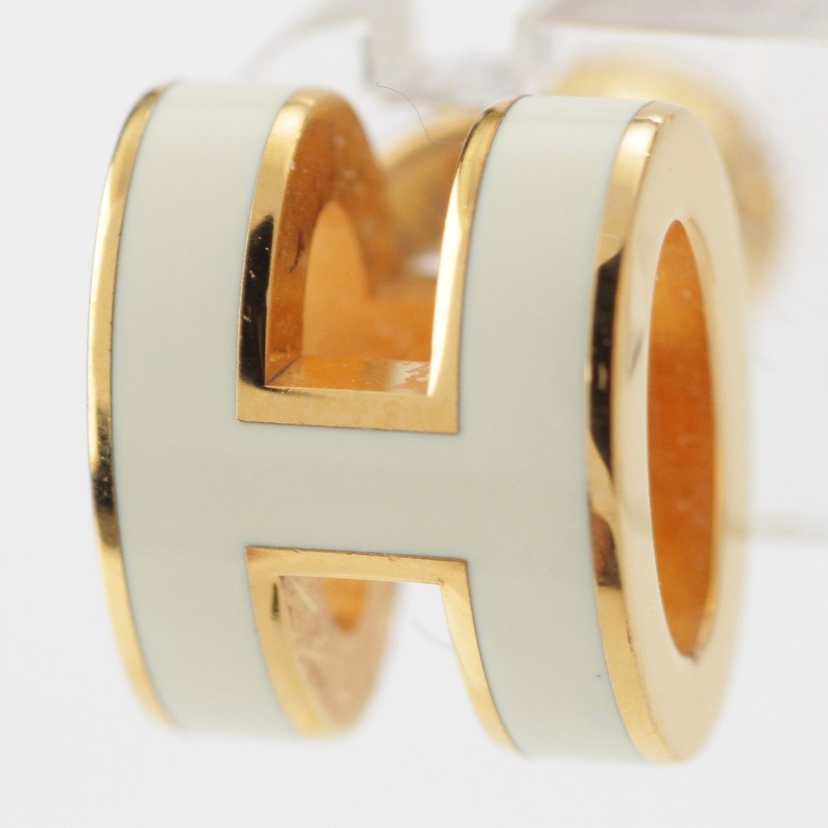 【新品未使用】HERMES ポップH ピアス 白×ゴールド 楽天市場】エルメス pop h（ピアス｜レディースジュエリー