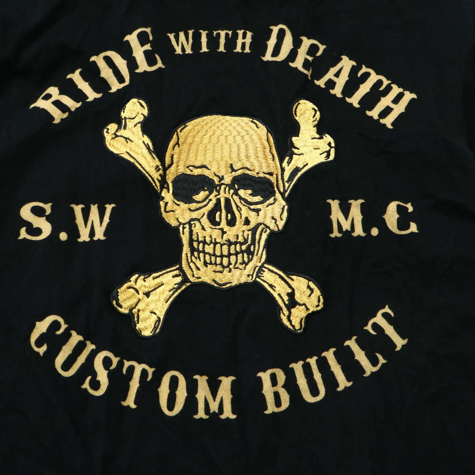SKULL WORKS スカルワークス スカル クロスボーン刺繍