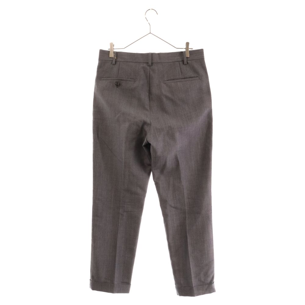 WACKO MARIA (ワコマリア) 21AW DORMEUIL PLEATED TROUSERS TYPE-1 ドーメル生地1プリーツトラウザーパンツ  スラックス グレー - メルカリ