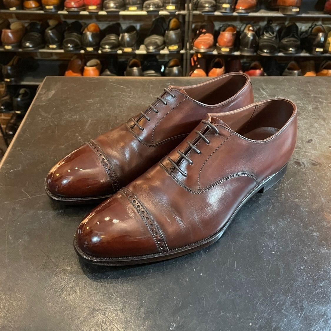 Crockett&Jones UK7.5E ベルグレイブ ハンドグレード 【公式通販】